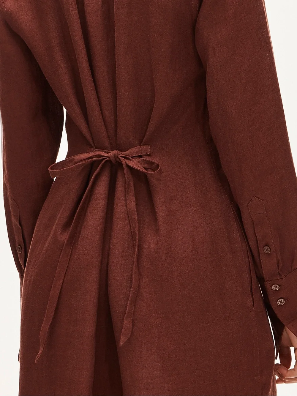 NWT J. Crew Tunic dress in linen midi L